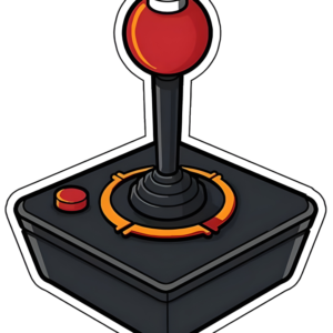 m (11) Retro-Style Joystick